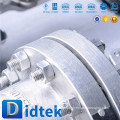 Didtek International Brand cast steel stem gate valve drawing
